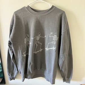 Urban outfitters skeleton hoodie